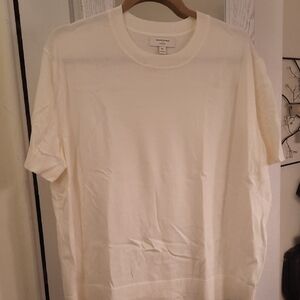 Banana Republic Cream Crew Neck Sweater